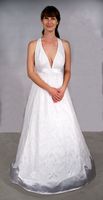 Bust Sling Wedding Dress