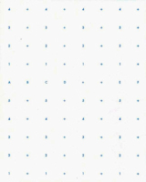 Alpha Numeric Dotted Marking Paper